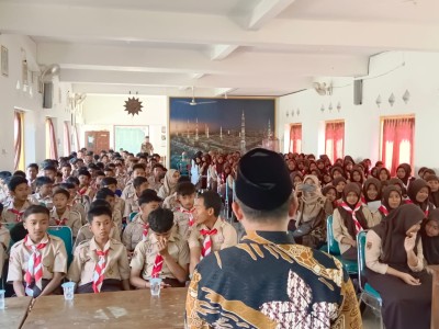 Peserta Pengajian Maulid Nabi di Gedung Balai Muhammadiyah Simo