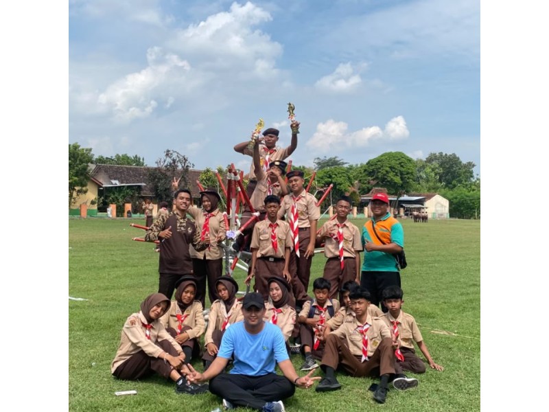 MTsN 11 Boyolali Raih Juara 2 LKBB dan Juara 2 Pionering Tingkat SMP/MTs Kwarran Simo Tahun 2026